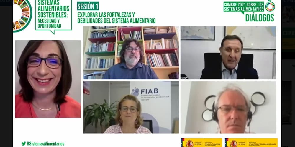 Primera mesa de la jornada virtual