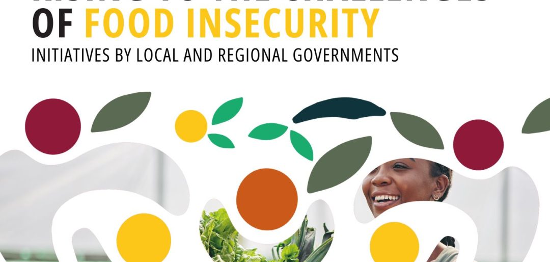 Cover of the study on food insecurity by UCLG and Let's Food